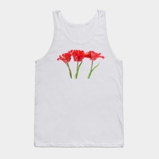 Tulipa  &#39;Garden Fire&#39;   Parrot Tulip Tank Top